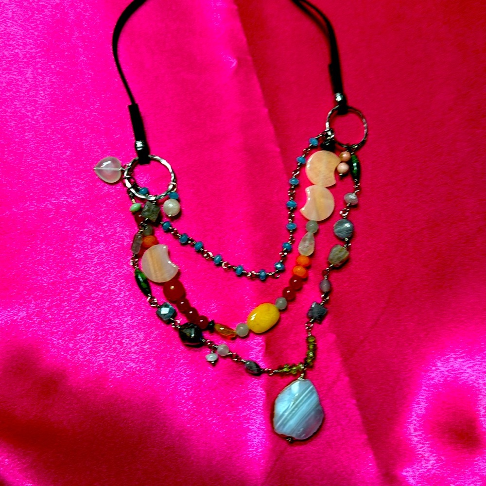 Unique Statement Necklace - image 1